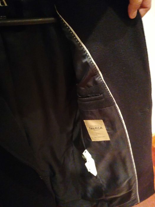 Casaco sobretudo azul