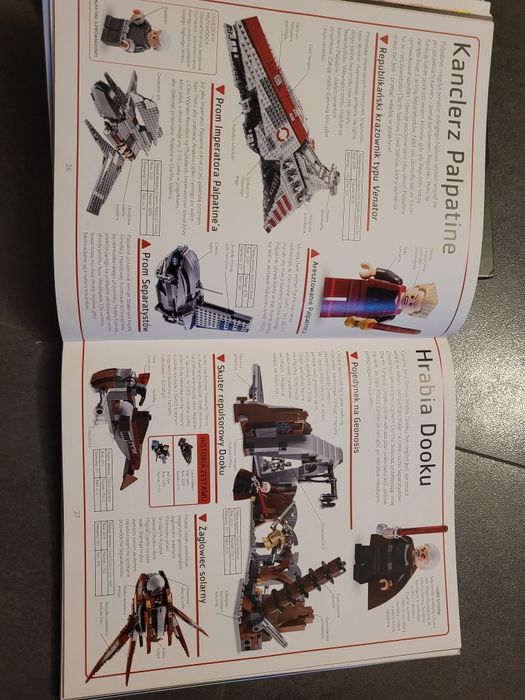 Duży ilustrowany słownik Star Wars Lego