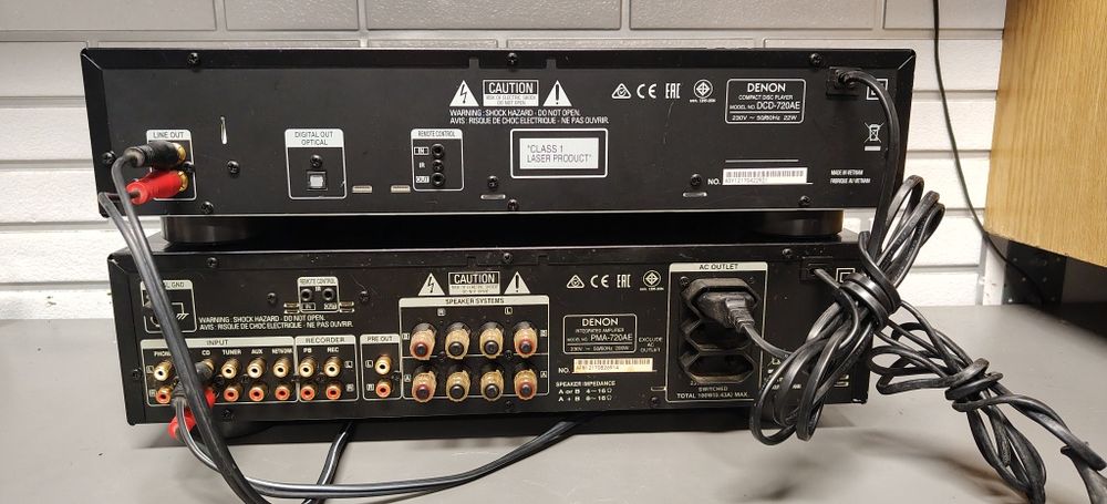 Odtwarzacz i wzmacniacz DENON 720. USB, mp3