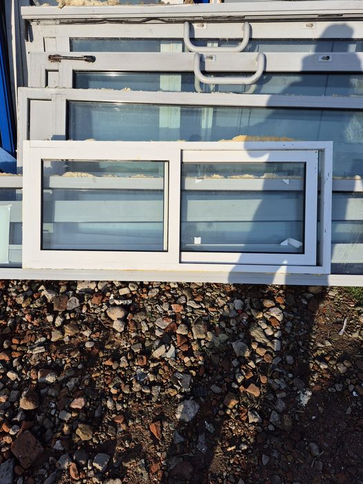 Okna aluminiowe *przesuwne *podawcze* 145cm/65cm