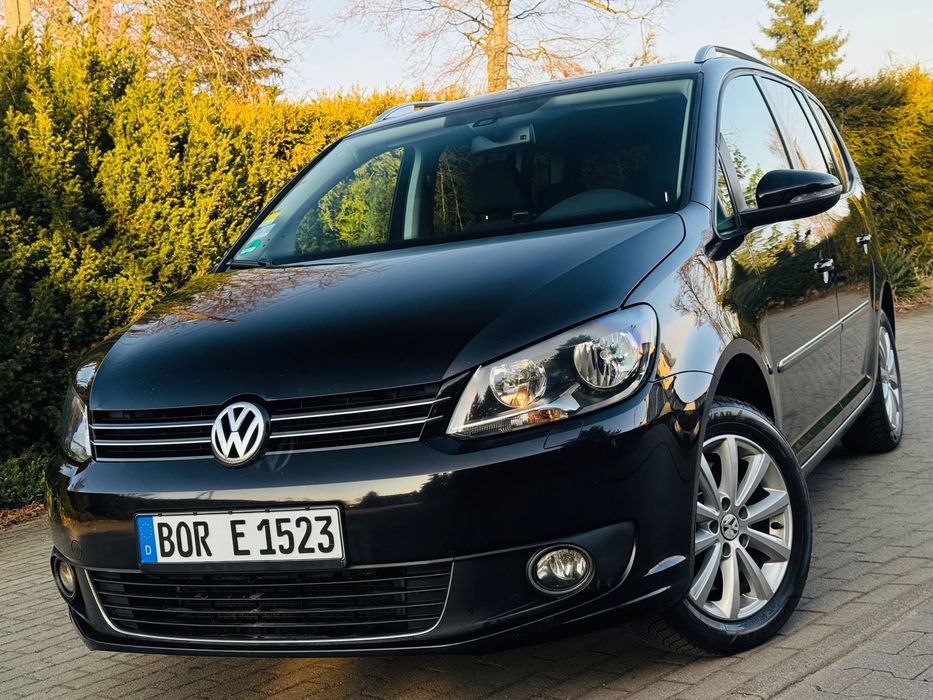 Volkswagen Touran HIGHLINE Alcantara Navi G.Fotele Klimatronic 7 Foteli Tempomat Alu16''