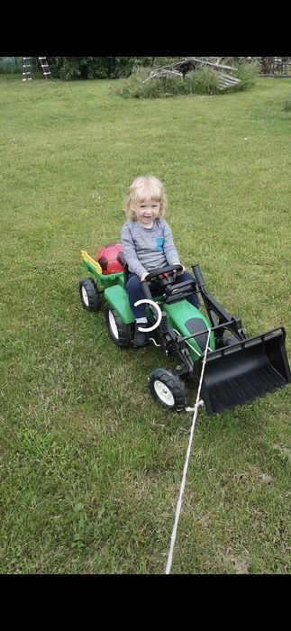 Traktor wader jak na zdjeciu używany na pedały