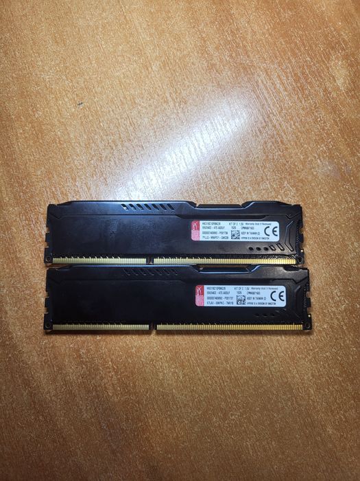 Ігрова DDR 3 хайпер х фури 8 гб