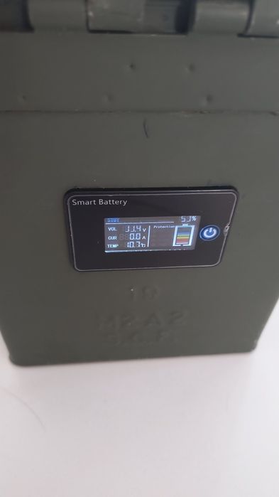 Акумулятор в військовому корпусі для лодки, інвертора. ДБЖ 12В 170Аг