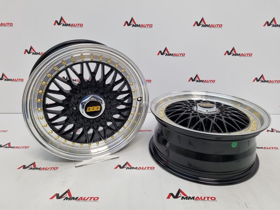 Jantes Look BBS RS Preto Polido 16 (5x100) (5x112)