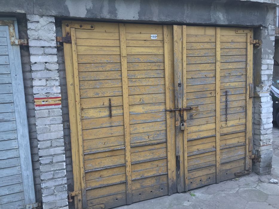 Garaż MUROWANY magazyn 18m2 Młynarska WOLA kanał bez prądu OKAZJA