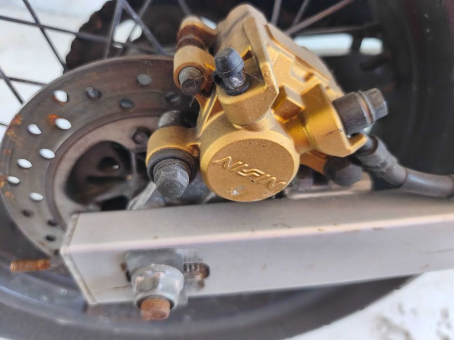 Honda FMX650 motor avariado