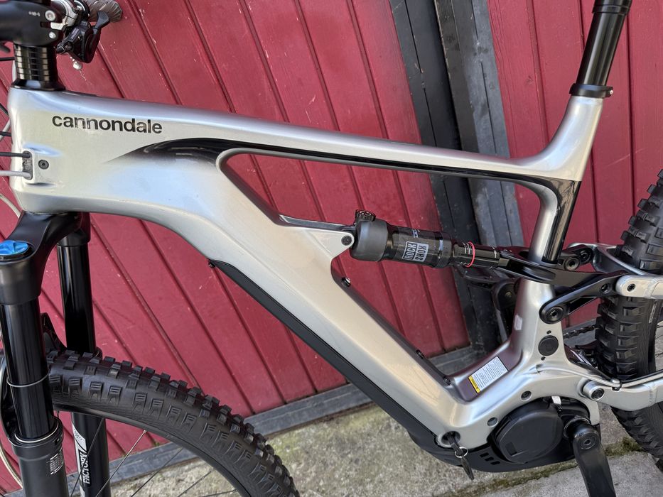 Велосипед Карбоновий двухподвес електро Cannondale Habit Neo 29