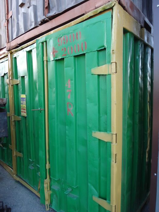 Контейнер 5 футов (тонн) морской как склад для начала стройки Доставим