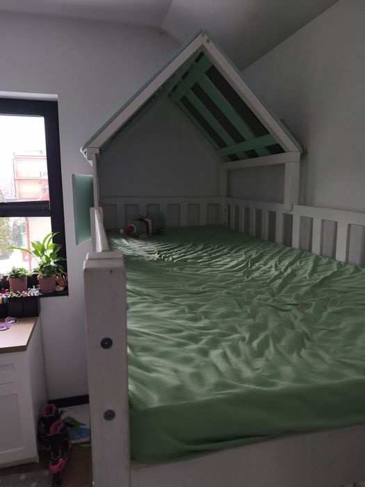 Łóżko piętrowe domek firmy Woodpassion