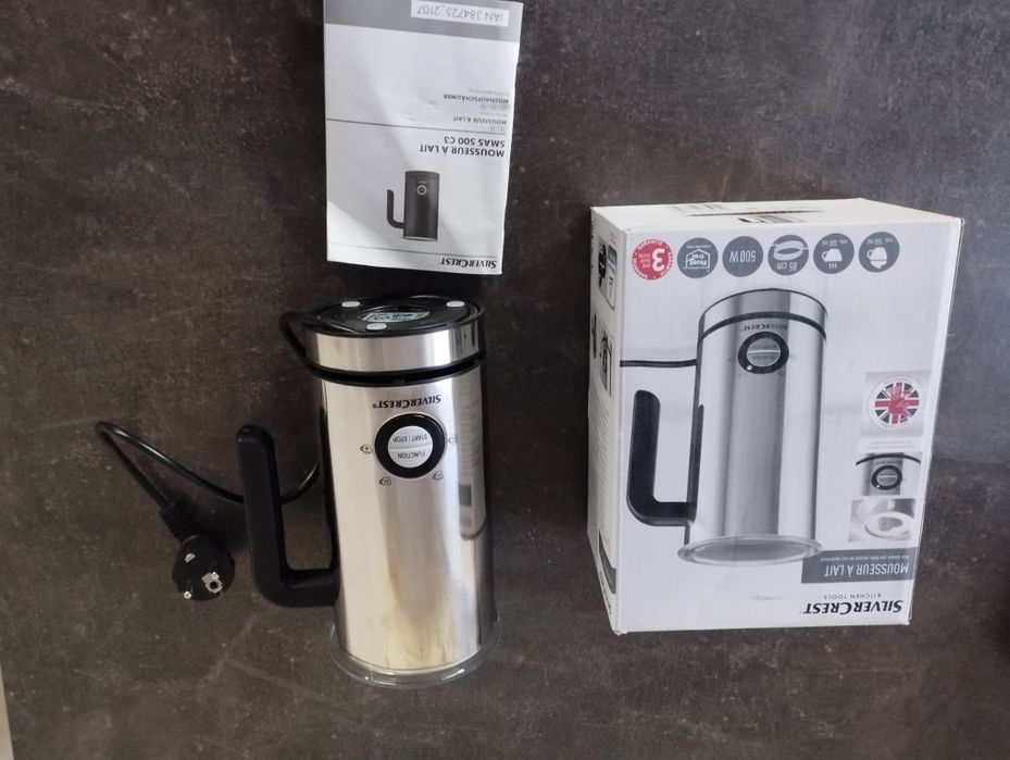 Nowy spieniacz do mleka