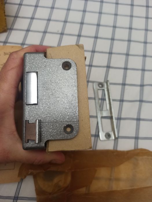 Замок накладной цилиндровый ссср