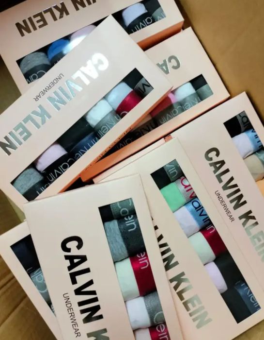 Трусики Calvin Klein 6 шт уп 
М'яка бавовняна, еластична