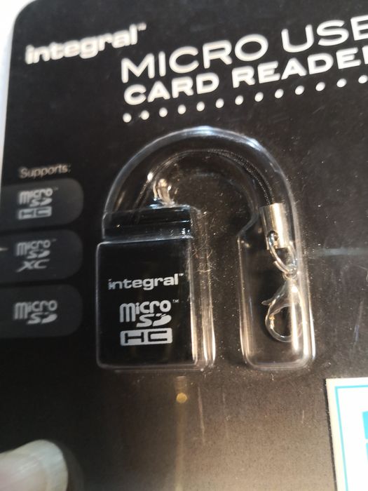 leitor de cartões USB compacto