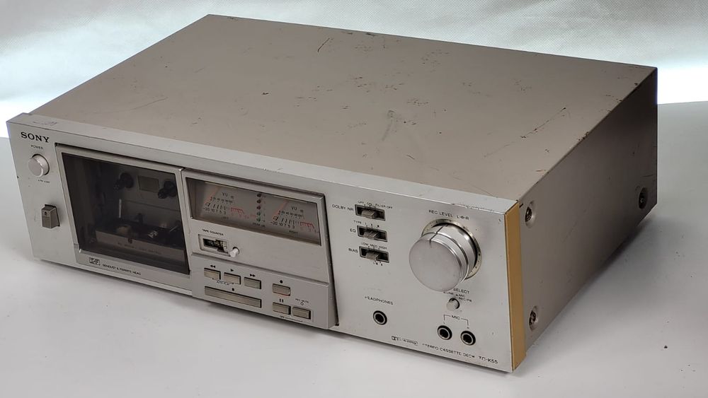 Magnetofon SONY tc k55 deck wskaźniki Warszawa Żoliborz • OLX.pl