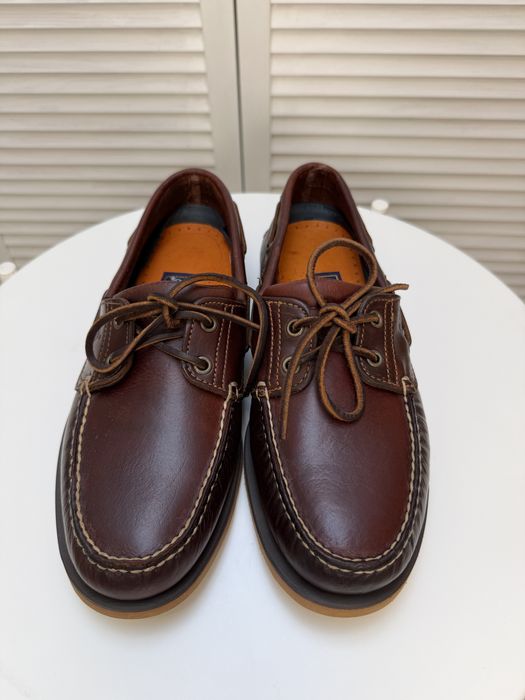 Топсайдери Timberland 2-Eye boat shoe Made in USA ( в новому стані). Мокасини, лофери, туфлі.