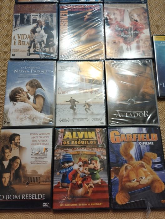 13 filmes DVDS novos e selados