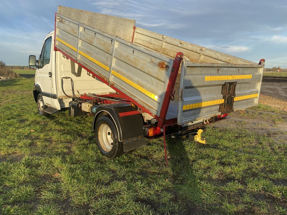 Renault mascott wywrotka, blokada mostu, plug