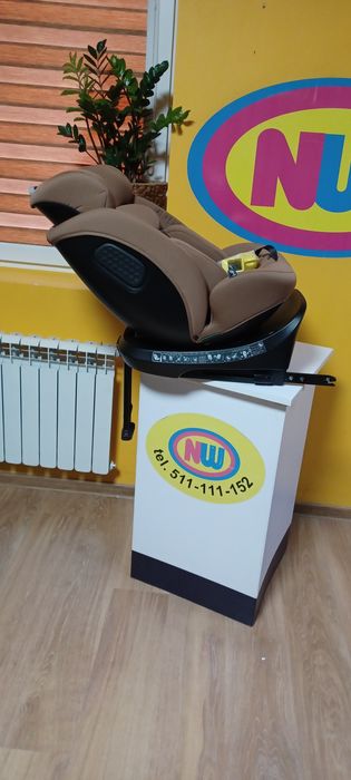 Nowy fotelik samochodowy obrotowy isofix SKLEP NW