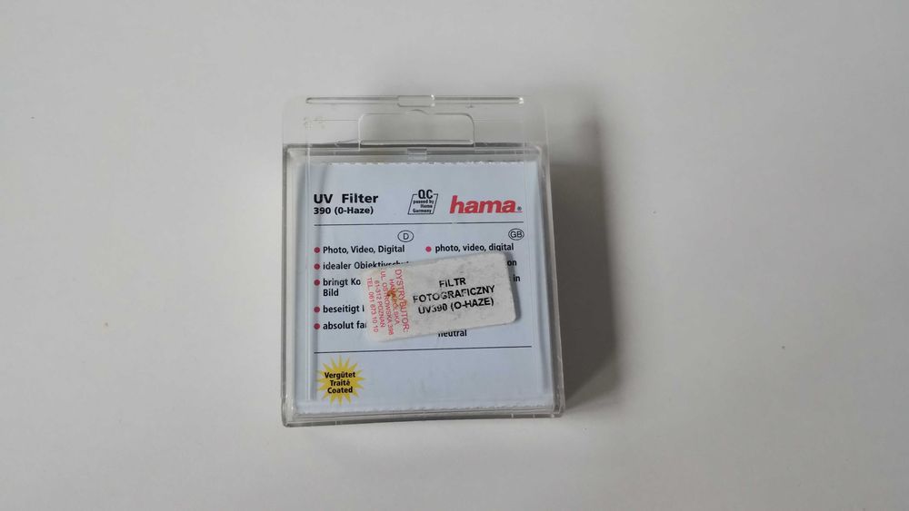 Filtr fotograficzny hama UV 70158
