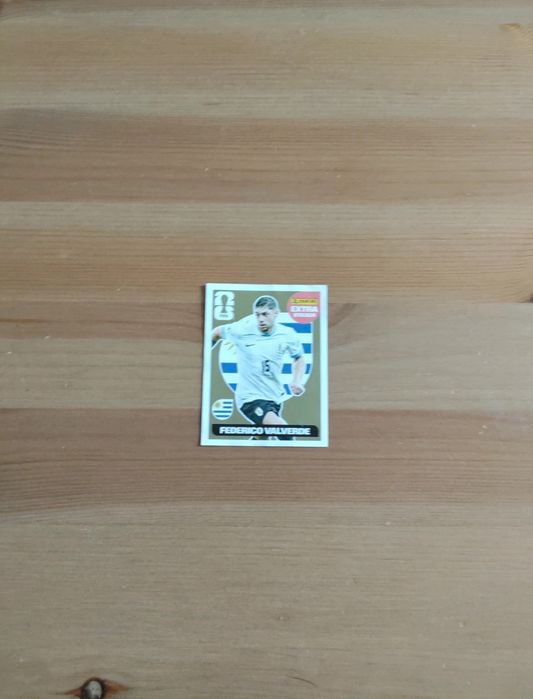 Extra sticker Mundial de 2026 de Frederico Valverde  Gold