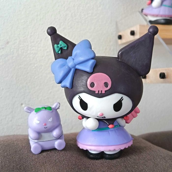 Festa da Kuromi com figuras do Baku (6 peças)