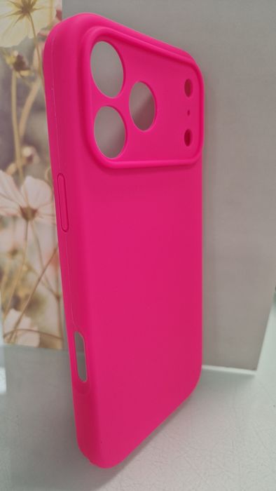 Silicone Lite Case do Iphone 17 Pro Max fuksja