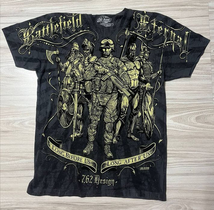 Продам Вінтажну футболку Affliction Battlefield Eternal Warriors