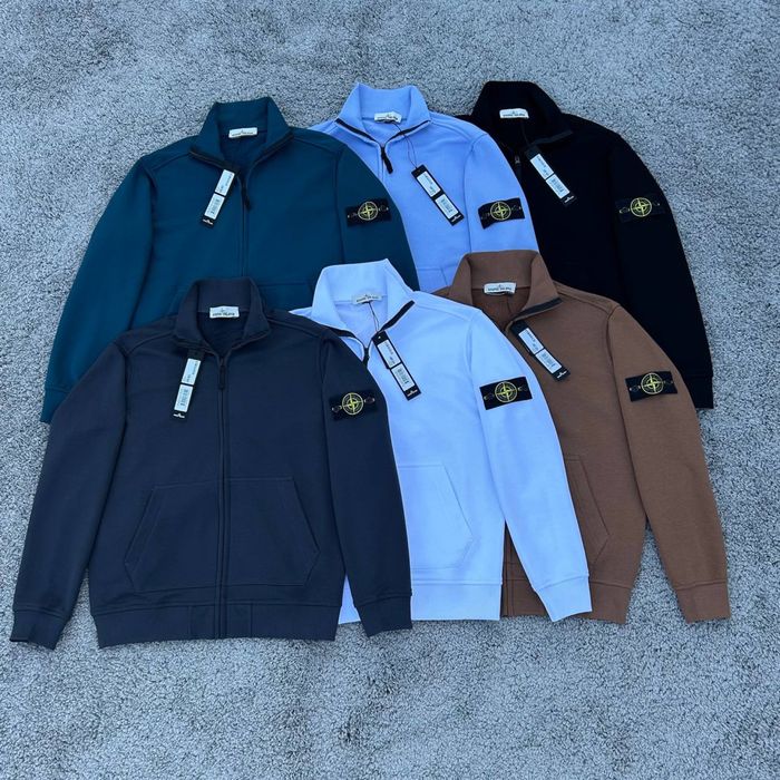 БЕЗ ПЕРЕДОПЛАТ | STONE ISLAND олімпійка кофта світшот худі стон айленд