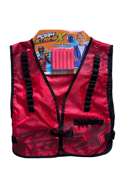 Kamizelka z nabojami Foam Strike X czerwona nr.8133