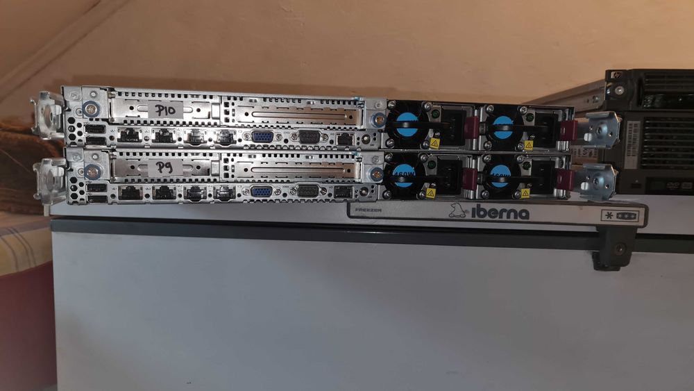 2x HP DL360 G7 Servers, each with 2x Hexa-Core X5650 CPUs and 2x 460W PSUs63824236010369121