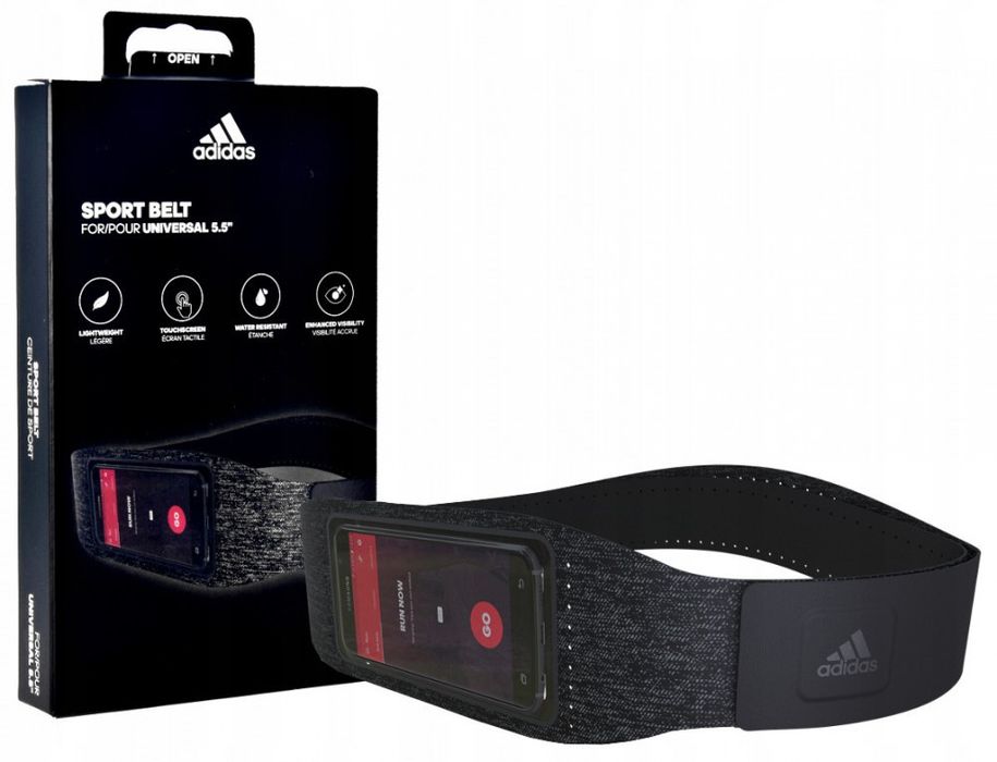 Adidas Sport Belt Black para Smartphones até 5.5”