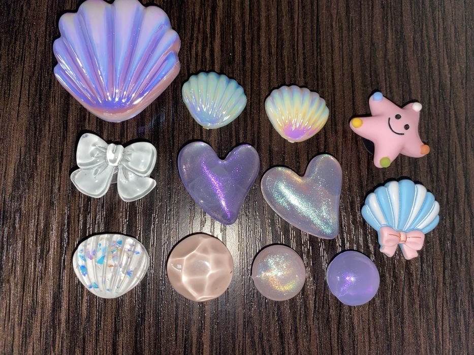 Джибитсы для кроксов набор из 12 штук