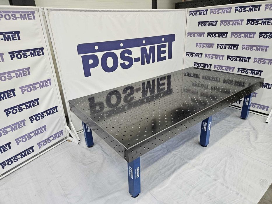 Зварювальний стіл POS-MET 28 мм - 2400×1200 мм, стільниця 12 мм