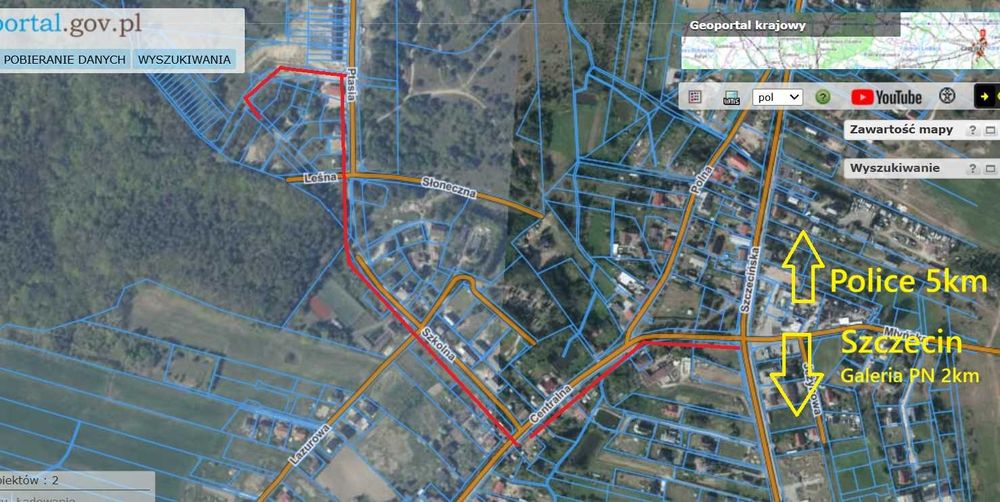 Przęsocin - działka budowlana - 900 m2