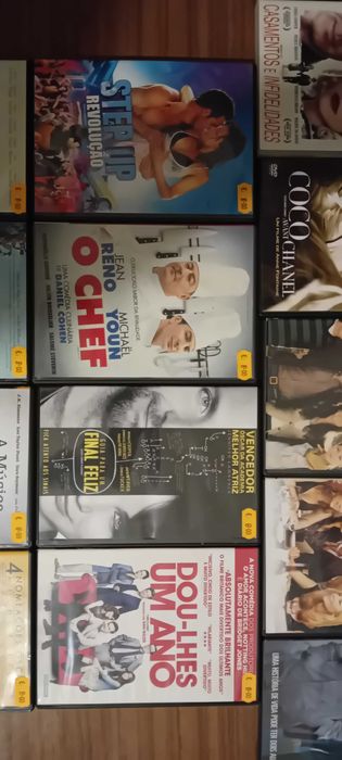 Filmes Dvd Top da ZON Audiovisuais.