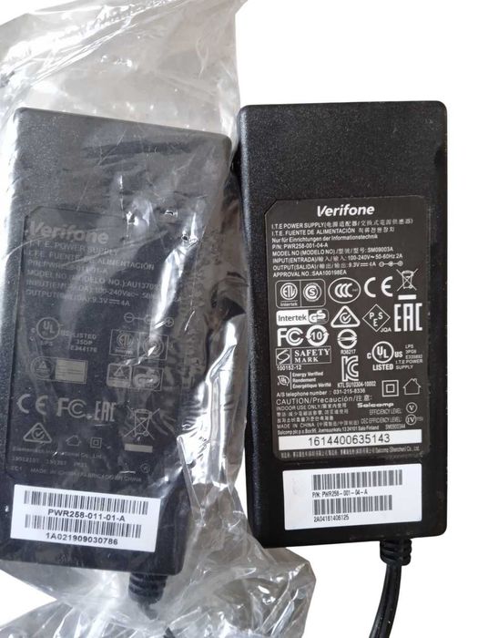 ZASILACZ VeriFone 9,3V 4A 37W wtyk 5,5x2,5 mm