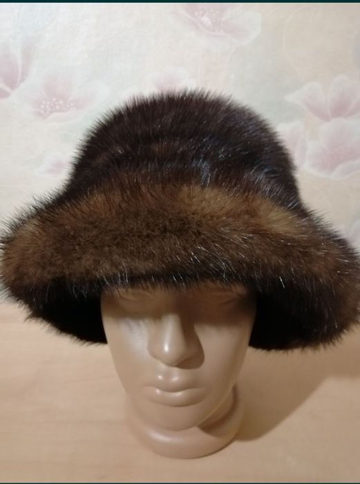 Шапка норковая 58