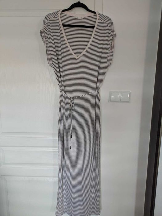 Długa sukienka H&M, 95% wiskozy, rozm. S/M/L