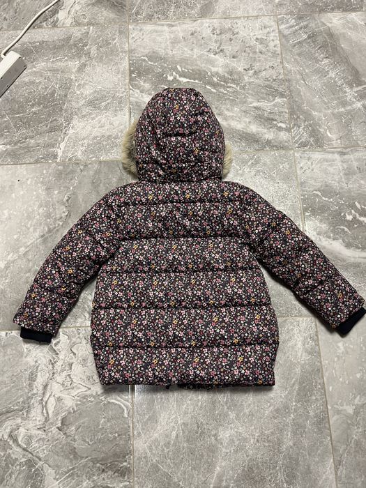 Куртка зимова для дівчинки розмір 116