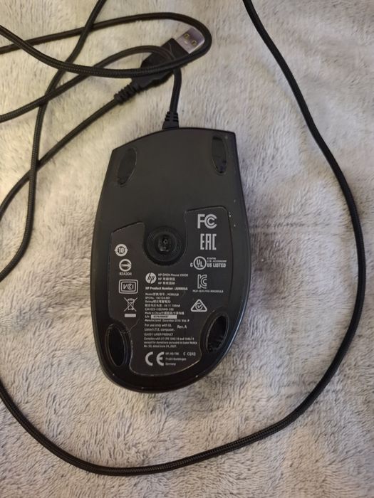myszka dla graczy HP Omen mouse x9000