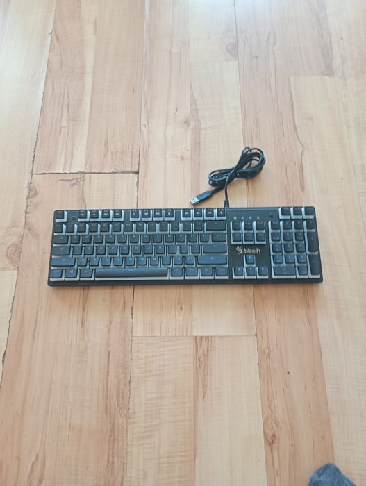 klawiatura gamingowa A4 tech bloody S5 10R USB przewodowa podświetlana nowa