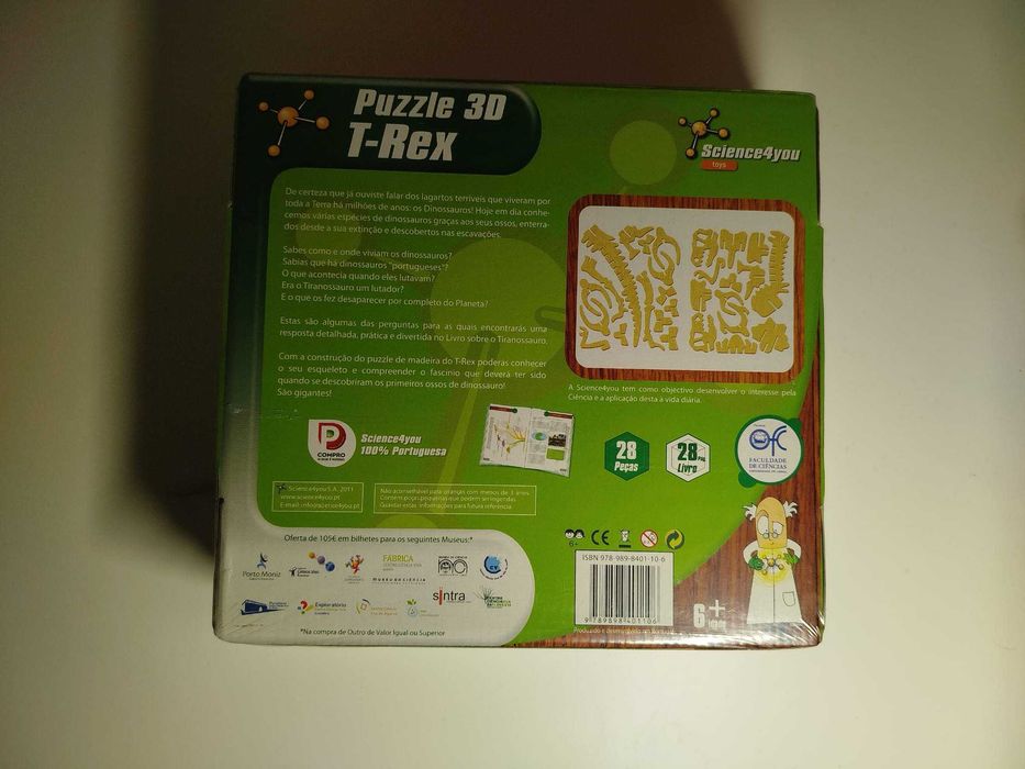 Puzzle 3D  T-Rex430848101980590081
