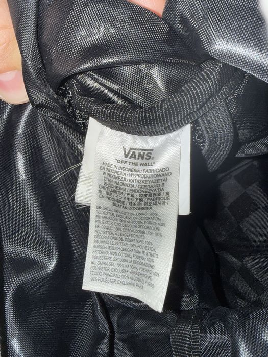 Plecak Vans Mixed Utility Backpack Checkerboard Roll-top