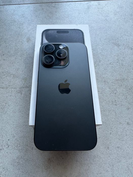iPhone 15 Pro Czarny Black Titanium 91% kondycji baterii