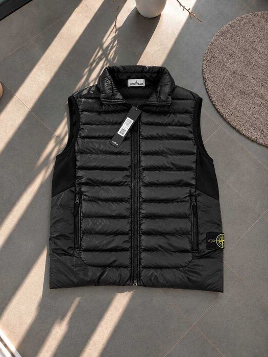 Жилетка Stone Island чоловіча безрукавка повсякденна куртка без рукавів для чоловіків