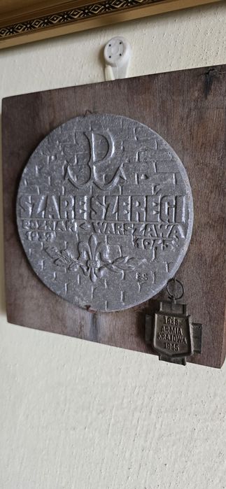 Medal -plakieta "Szare Szeregi "