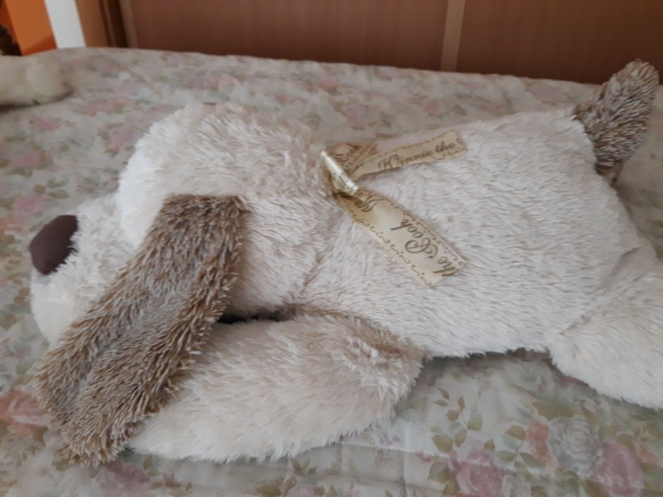 Cão de peluche novo
