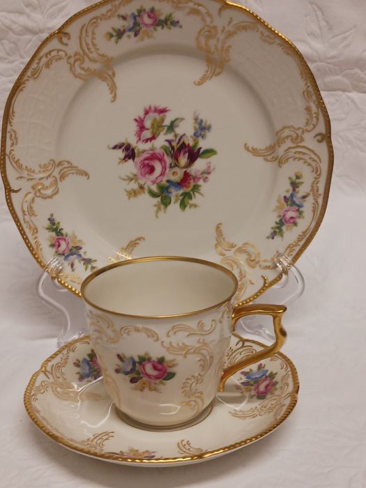 Rosenthal Sansoucci Diplomat trio filizanki serwis