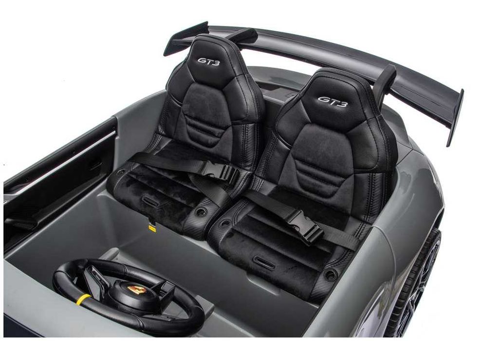 Auto Na Akumulator Porsche GT3 (2x320W Mute Motor) Ekoskóra Pojazd